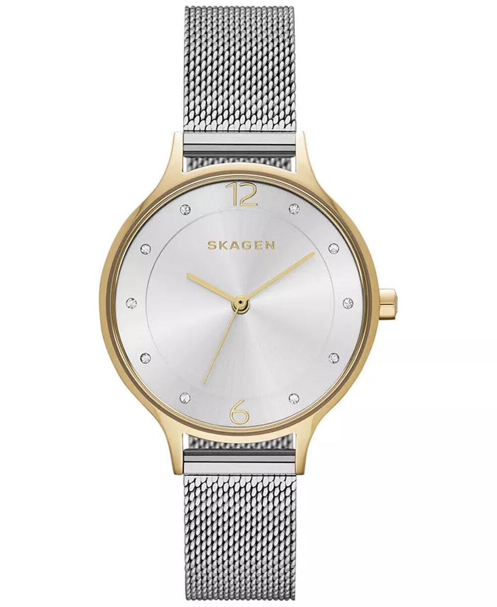 0227KC - Skagen Skagen Skw2340 Womens Two-Tone Gold Silver Mesh Watch